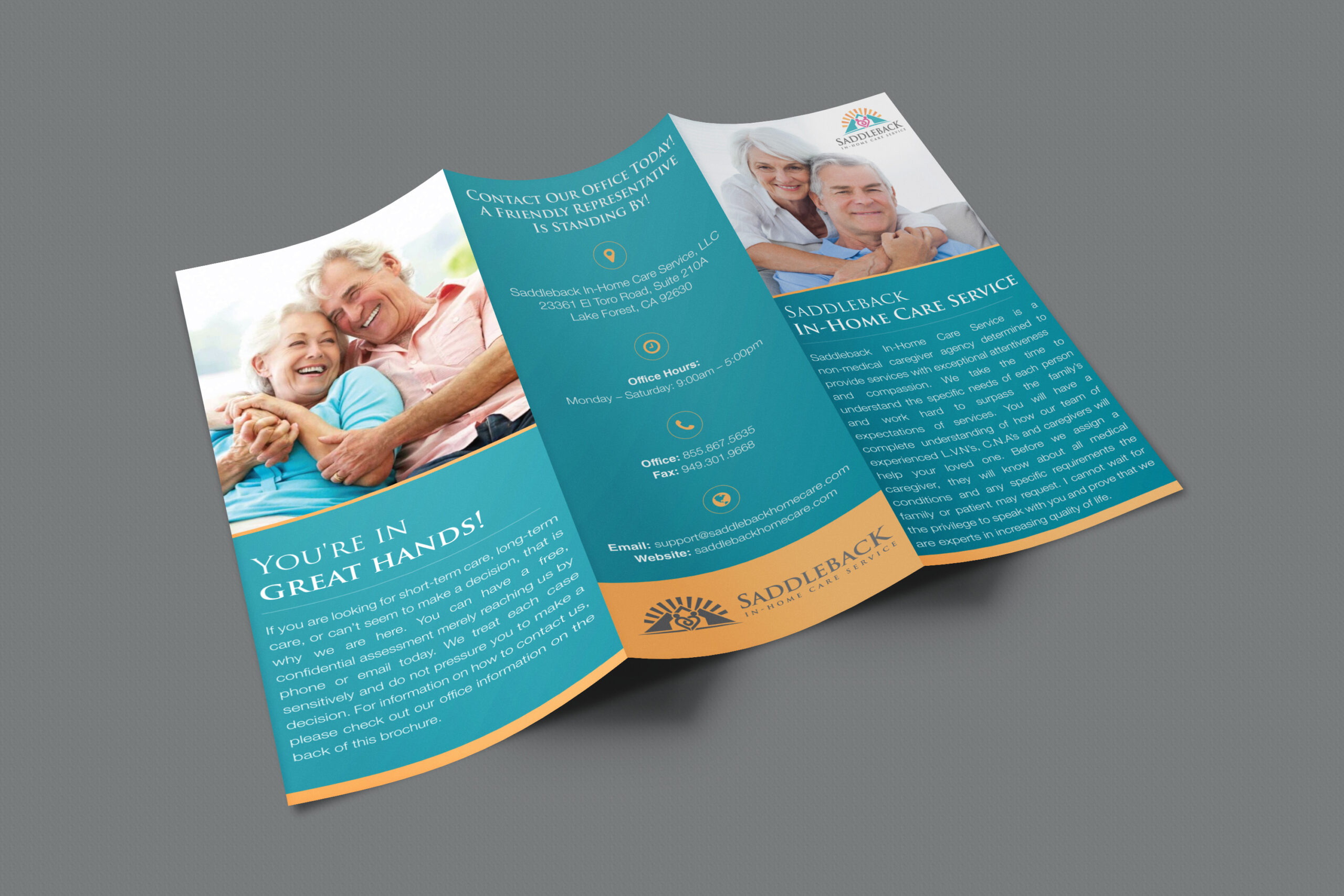 Saddleback -Outside mock up